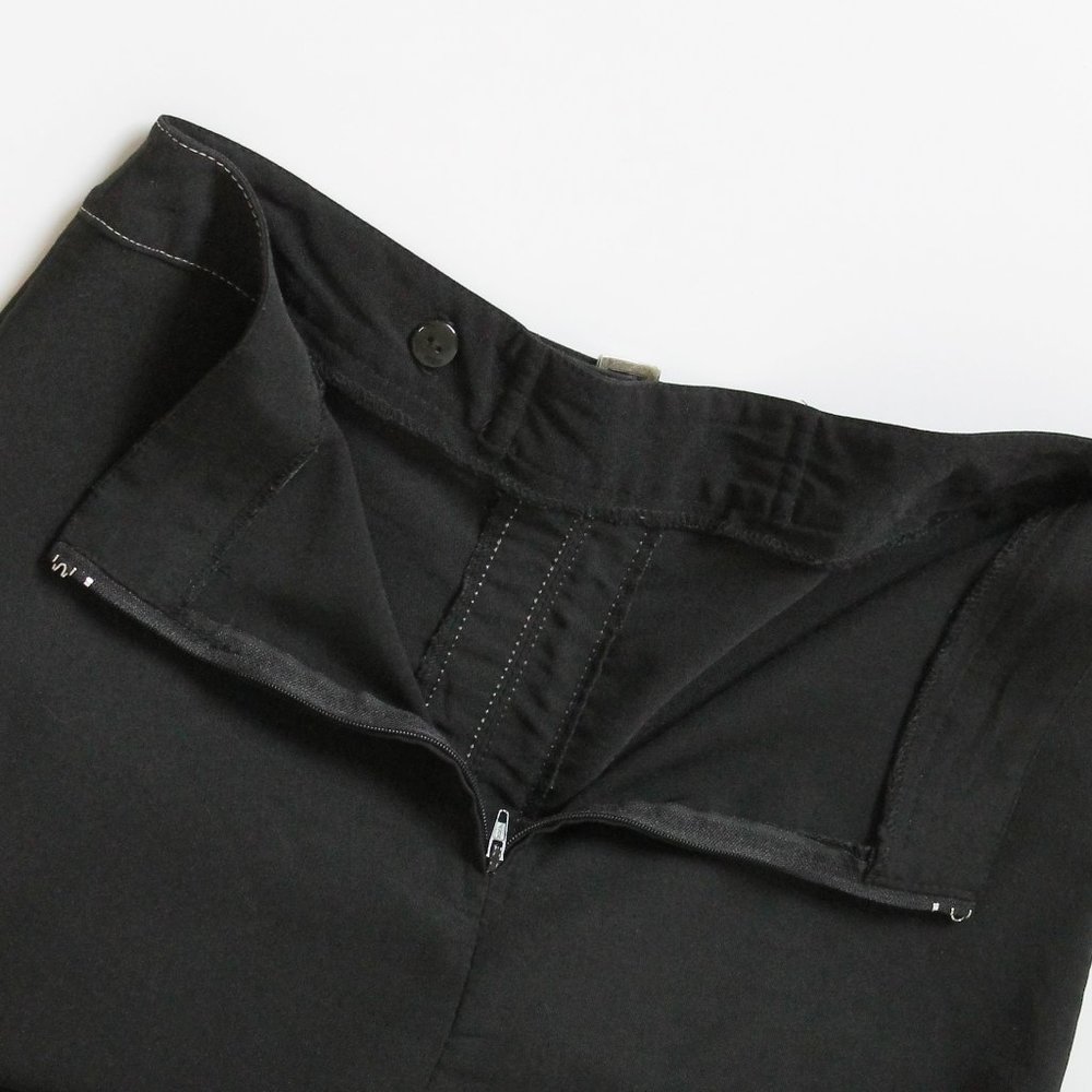 90s Vintage Black Maxi Skirt Size 8/30" - Picture 4 of 5